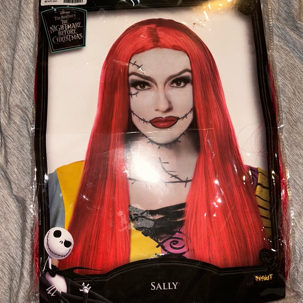 Disney The Nightmare Before Christmas Sally Wig